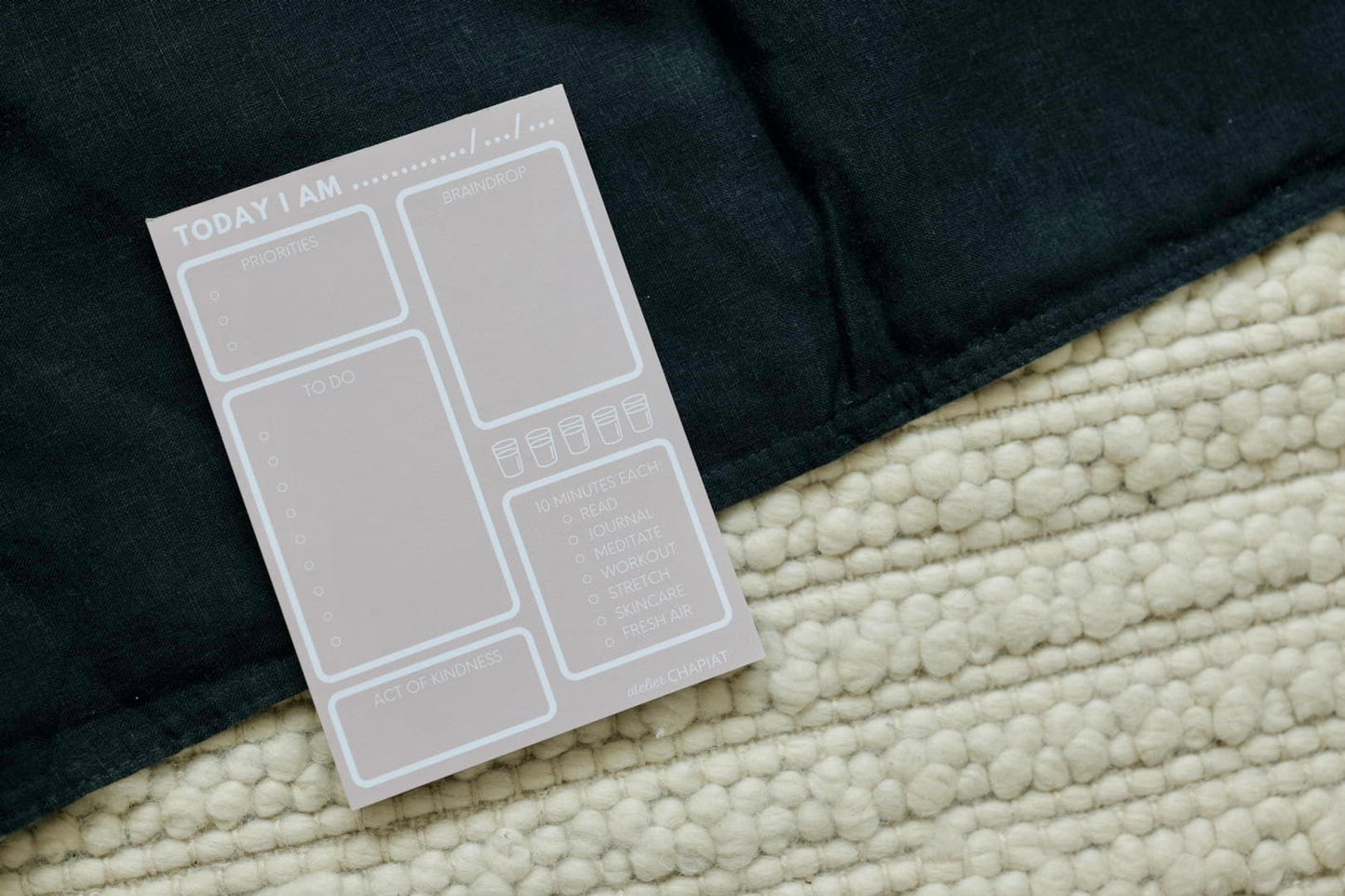 TODAY I AM-TAGESPLANER