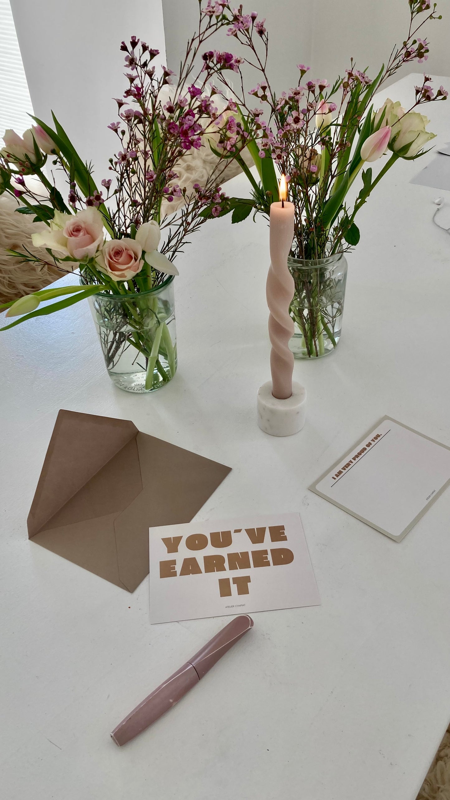 YOU´VE EARNED IT-Karte